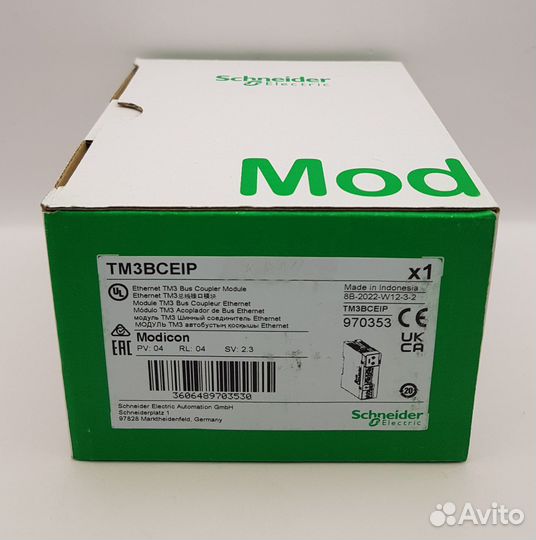 TM3bceip модуль TM3 подключения к Ethernet