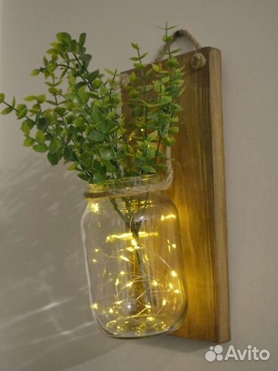 Декоративное панно-светильник