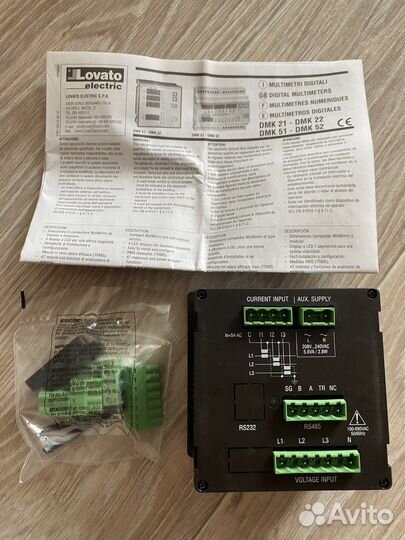 Lovato цифровой прибор для измерений