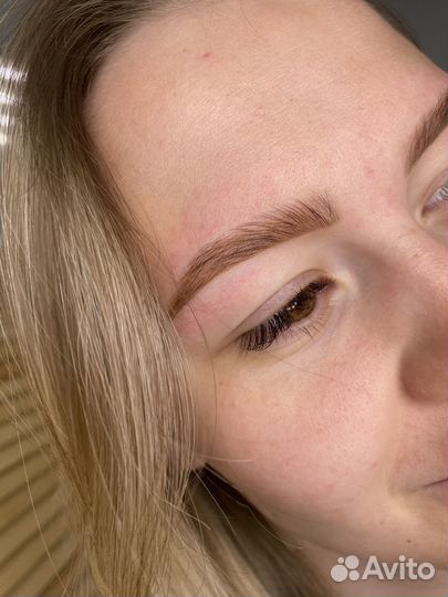 Окрашивание бровей/Ламинирование бровей