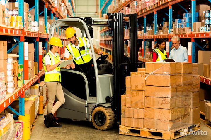 Водитель погрузчика/местные/Еженедельные выплаты