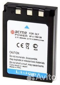 Аккумулятор AcmePower LI-10B для Olimpus C50Z/ C60