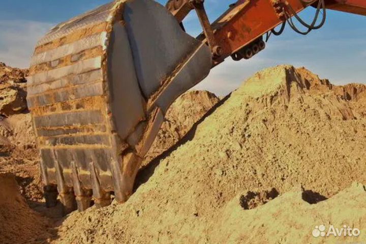 Песок карьерный орловский крупный