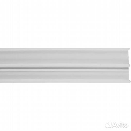 Гибкий карниз для штор 3,5 м пластик цвет белый