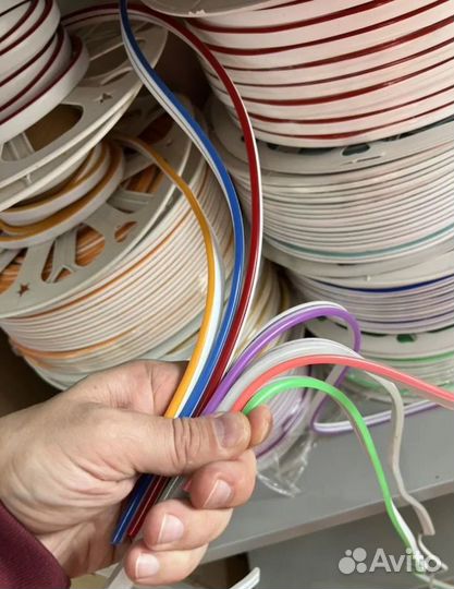 Гибкий неон опт читать описание 12V