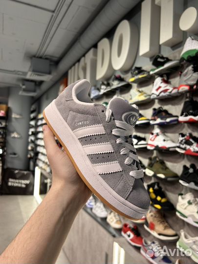 Кроссовки Adidas Campus Grey Gum