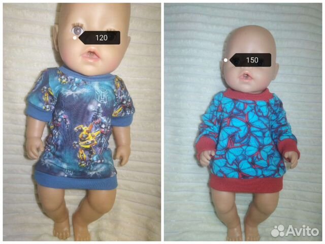 Одежда для кукол беби бон