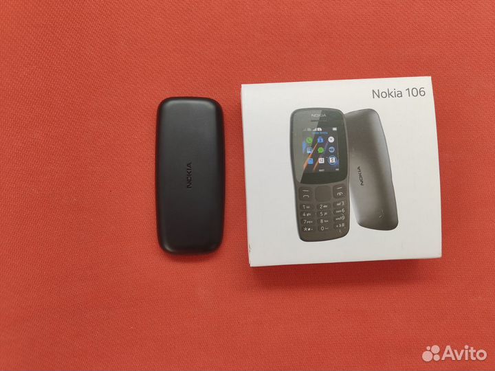 Телефон Nokia 106 Black