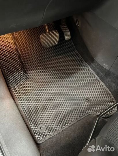 Автоковрик EVA в Хëндай Элантра 3D с бортами