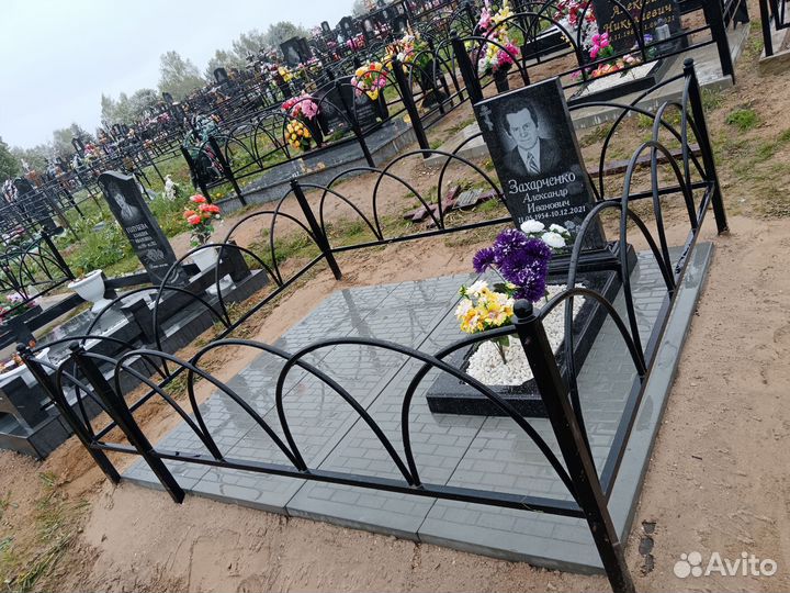 Изготовление и установка памятников и оград