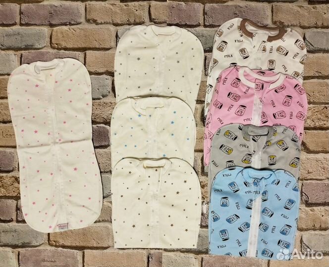 Пеленка кокон, интерлок, 56 и 62