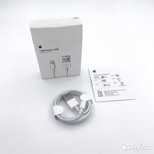 Кабель Apple Lightning - USB Type-C белый