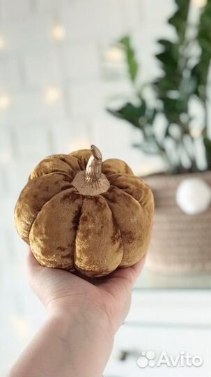 Тыква для декора Вашего дома - ручная работа