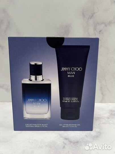 Jimmy choo Мужской подарочный набор Man Blue