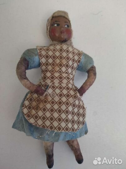 Ватные елочные игрушки СССР