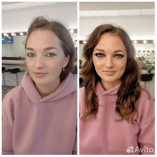 Макияж,прически (полный образ)