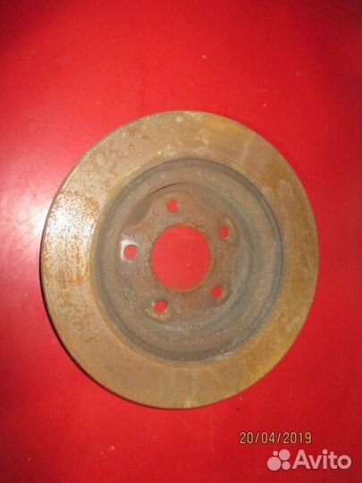 Диск тормозной задний вентилируемый Nissan X-Trail