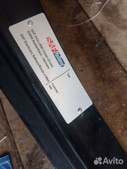 Круг поворотный BPW juki jost saf