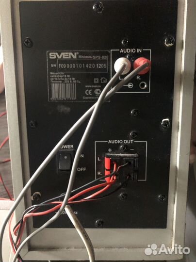 Колонки /Акустическая система 2.1 sven SPS-820