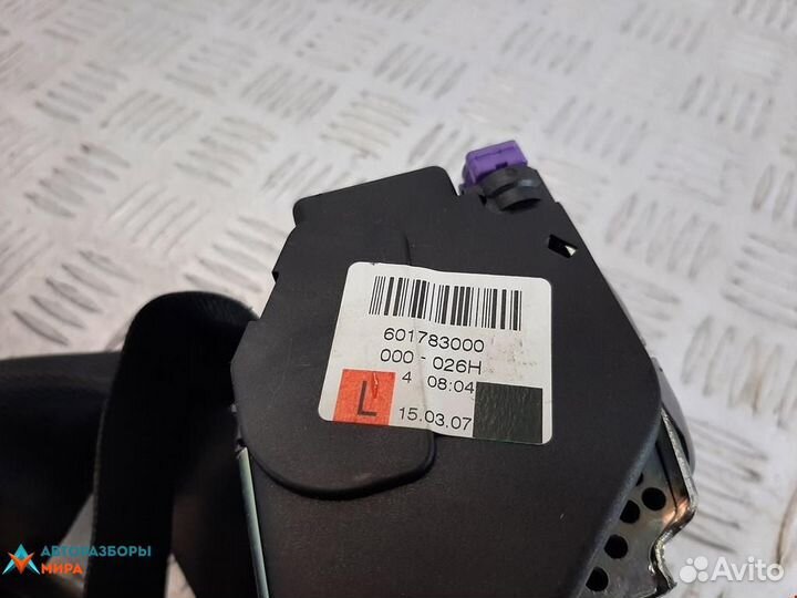 Ремень безопасности Audi A8 D3/4E рест. 2007