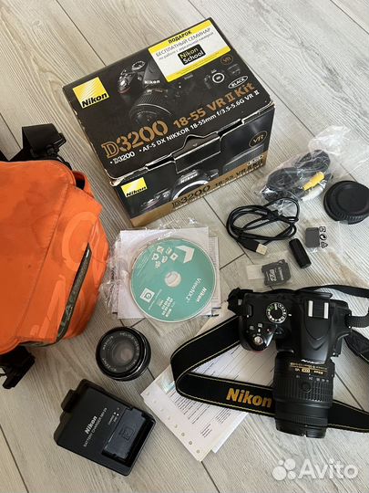 Фотоаппарат Nikon D3200 (18-5511 Kit)