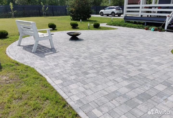 Камень тротуарный старый город