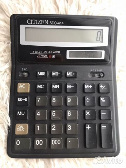 Калькулятор Citizen
