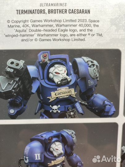 Фигурка Warhammer 40k Ultramarines Caesaran