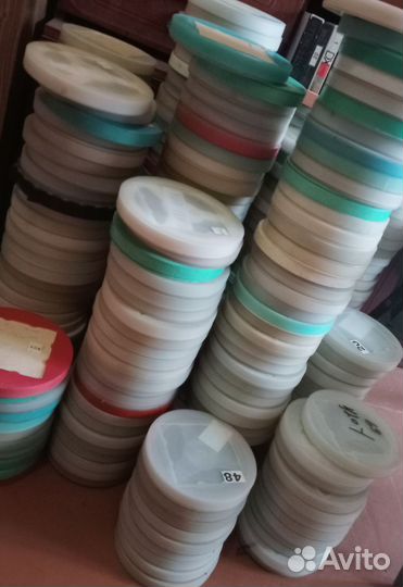 Магнитная лента. Катушки с записью. Бобины