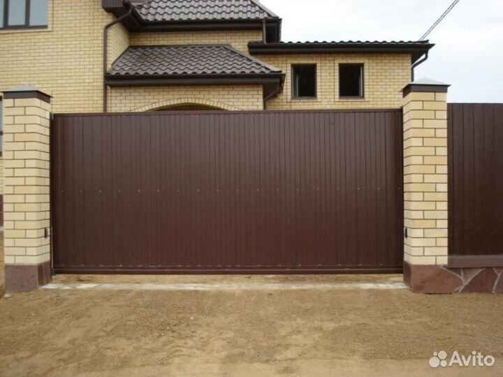 Ворота на дачу 