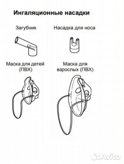Насадка для ингалятор