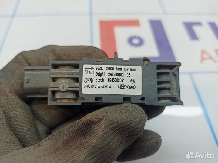 Датчик AIR BAG Hyundai Tucson (JM) 95930-2E000