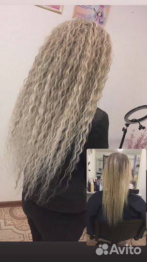 Афрокудри, косички зизи