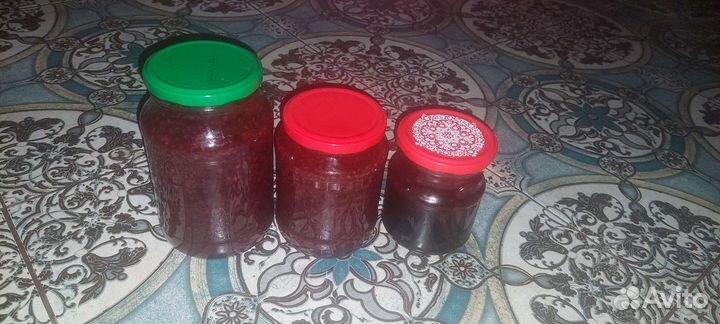 Малиновое варенье,вишневое,абрикосовое,клубничное