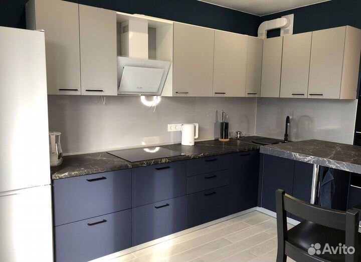 Угловая кухня с мдф фасадами