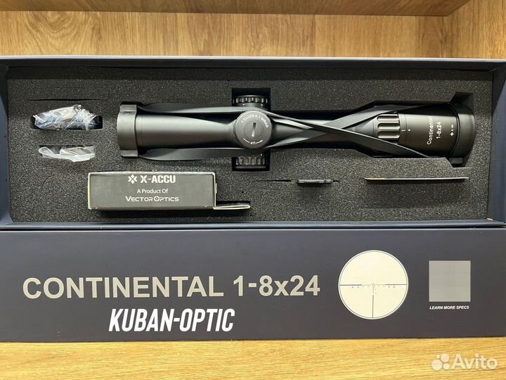 Прицел Vector Optics Continental 1-8x24 Tactical