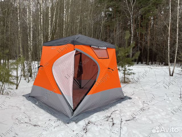 Палатка для зимней рыбалки + тент