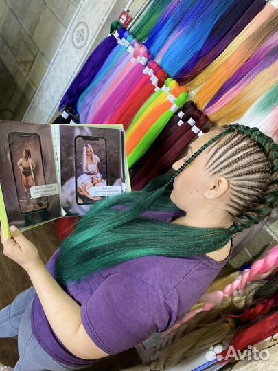 Афрокосы, брейды, афролоконы