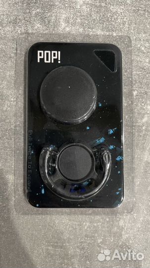 Держатель для телефона, попсокет, черный