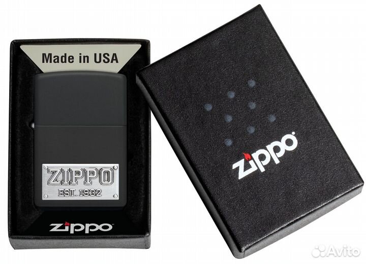 Зажигалка Zippo - Zippo License Plate