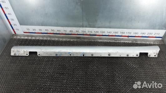 Накладка на порог mercedes benz E-class W211 (GBR0