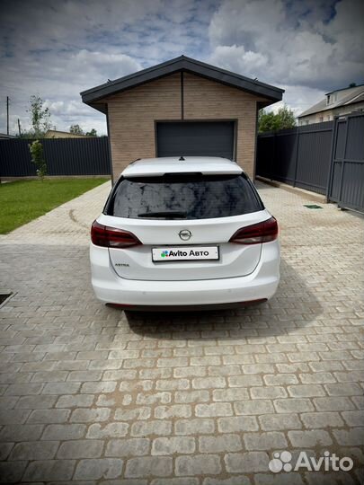 Opel Astra 1.6 AT, 2019, 125 000 км