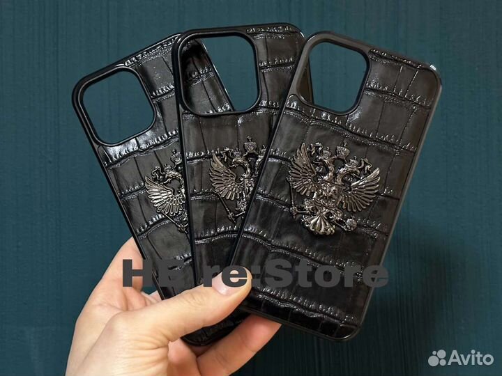 Чехол iPhone 11/12/13/14 pro/max Герб РФ