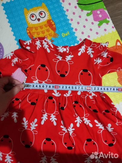 Новогоднее платье 80размер