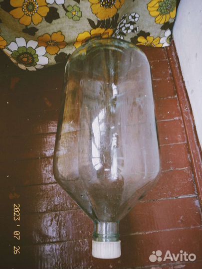 Стеклянная бутыль 20 литров