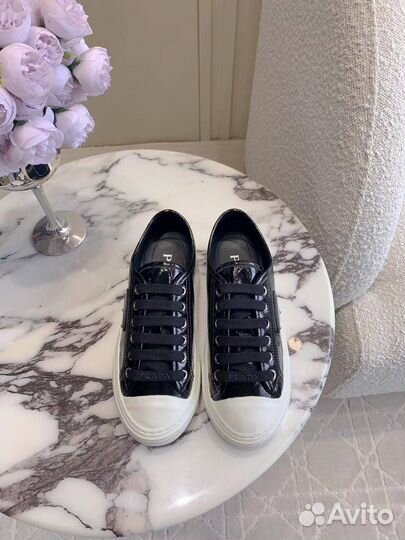 Женские кеды prada premium