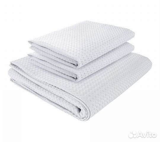 Комплект полотенец вафельных Home One 45х70 (2шт)