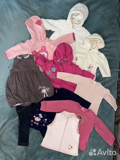 Фирменная детская одежда пакетом на 3-6 мес