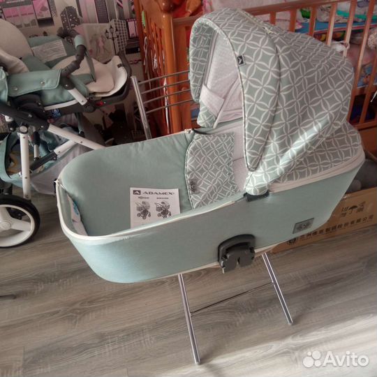 Коляска 2 в 1 adamex reggio