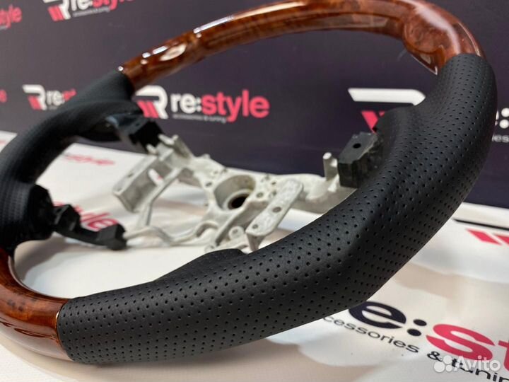 Руль Toyota Camry 40 Design Дерево косточка D2108